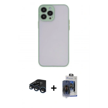 MARSİLYAN™- iPhone 15 Pro Max Kılıf Ahenk Çizgi Serisi - Siyah Vanessa Magic Cam + Raze Metal Kamera Lens - LT