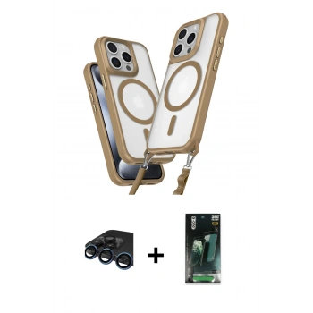 MARSİLYAN™- iPhone 15 Pro Max Kılıf Atlas Doku Koleksiyonu - Siyah 360 Mat Full Body Arka Koruyucu + Raze Metal Kamera Lens - LT
