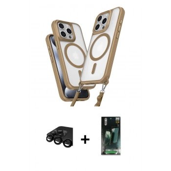 MARSİLYAN™- iPhone 15 Pro Max Kılıf Atlas Doku Koleksiyonu - Siyah 360 Mat Full Body Arka Koruyucu + Raze Metal Kamera Lens - SH