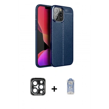 MARSİLYAN™- iPhone 15 Pro Max Kılıf Doruk Klasik Özel Seri - Siyah Joko Magic 5D Cam + PVD Metal Kamera Lens - LT