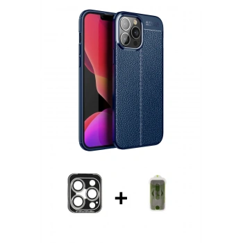 MARSİLYAN™- iPhone 15 Pro Max Kılıf Doruk Klasik Özel Seri - Siyah Joko Magic 5D Hayalet Cam + PVD Metal Kamera Lens - GS