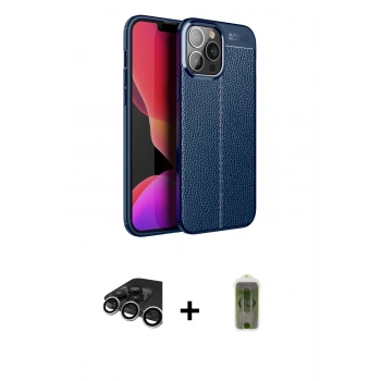 MARSİLYAN™- iPhone 15 Pro Max Kılıf Doruk Klasik Özel Seri - Siyah Joko Magic 5D Hayalet Cam + Raze Metal Kamera Lens - GS