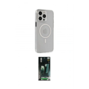 MARSİLYAN™- iPhone 15 Pro Max Kılıf Kıvılcım Asil Özel Seri - Siyah 360 Mat Full Body Arka Koruyucu