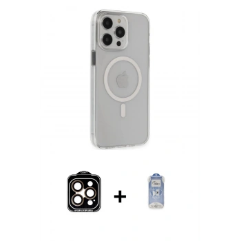 MARSİLYAN™- iPhone 15 Pro Max Kılıf Kıvılcım Asil Özel Seri - Siyah Joko Magic 5D Cam + PVD Metal Kamera Lens - TU