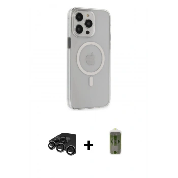 MARSİLYAN™- iPhone 15 Pro Max Kılıf Kıvılcım Asil Özel Seri - Siyah Joko Magic 5D Hayalet Cam + Raze Metal Kamera Lens - TMGI