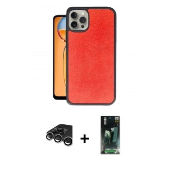 MARSİLYAN™- iPhone 15 Pro Max Kılıf Kıvılcım Işık Serisi - Şeffaf 360 Full Body Arka Koruyucu + Raze Metal Kamera Lens - GS