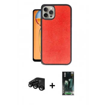 MARSİLYAN™- iPhone 15 Pro Max Kılıf Kıvılcım Işık Serisi - Şeffaf 360 Full Body Arka Koruyucu + Raze Metal Kamera Lens - SH