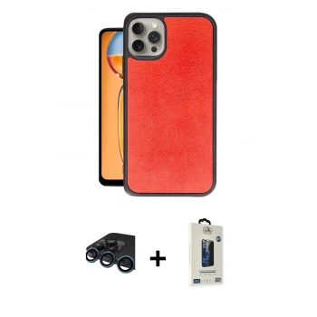 MARSİLYAN™- iPhone 15 Pro Max Kılıf Kıvılcım Işık Serisi - Siyah Bilvis Hayalet Cam Ekran Koruyucu + Raze Metal Kamera Lens - LT