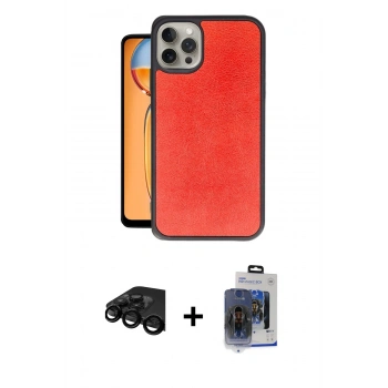 MARSİLYAN™- iPhone 15 Pro Max Kılıf Kıvılcım Işık Serisi - Siyah Vanessa Magic Cam + Raze Metal Kamera Lens - SH