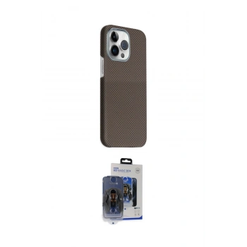MARSİLYAN™- iPhone 15 Pro Max Kılıf Kozmos Klasik Prime - Siyah Vanessa Magic Cam