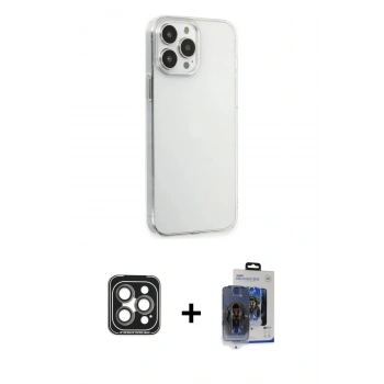 MARSİLYAN™- iPhone 15 Pro Max Kılıf Kutup Doku Koleksiyonu - Siyah Vanessa Magic Cam + PVD Metal Kamera Lens - GI