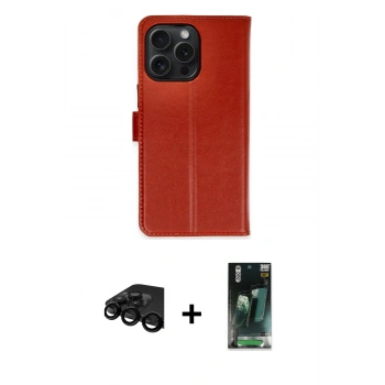 MARSİLYAN™- iPhone 15 Pro Max Kılıf Siluet Işık Serisi - Şeffaf 360 Full Body Arka Koruyucu + Raze Metal Kamera Lens - SH