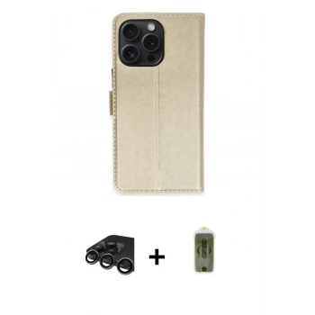 MARSİLYAN™- iPhone 15 Pro Max Kılıf Siluet Işık Serisi - Siyah Joko Magic 5D Hayalet Cam + Raze Metal Kamera Lens - TMGI