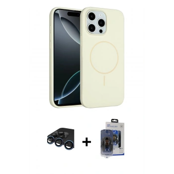 MARSİLYAN™- iPhone 15 Pro Max Kılıf Yankı Form Serisi - Siyah Vanessa Magic Cam + Raze Metal Kamera Lens - LT