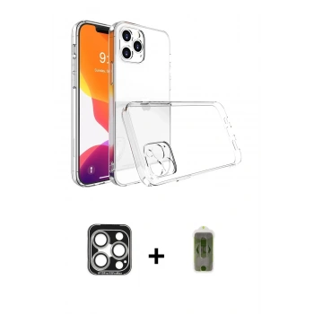 MARSİLYAN™- iPhone 15 Pro Max Kılıf Zirve Doku - Siyah Joko Magic 5D Hayalet Cam + PVD Metal Kamera Lens - GS