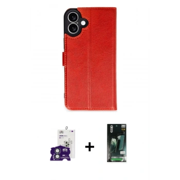 MARSİLYAN™- iPhone 16 Kılıf Siluet Işık Serisi - Siyah 360 Mat Full Body Arka Koruyucu + Bilvis Titan Kamera Lens - YL