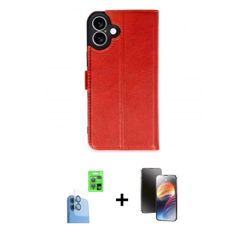 MARSİLYAN™- iPhone 16 Kılıf Siluet Işık Serisi - Siyah 3D Antistatik Mat Seramik Nano Ekran Koruyucu + Raze Metal Kamera Lens - LT