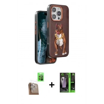 MARSİLYAN™- iPhone 16 Pro Kılıf Nova Form Koleksiyonu - Şeffaf 360 Full Body Arka Koruyucu + Raze Metal Kamera Lens - CLTM