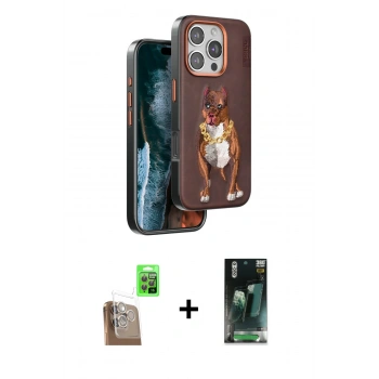 MARSİLYAN™- iPhone 16 Pro Kılıf Nova Form Koleksiyonu - Siyah 360 Mat Full Body Arka Koruyucu + Raze Metal Kamera Lens - CLTM