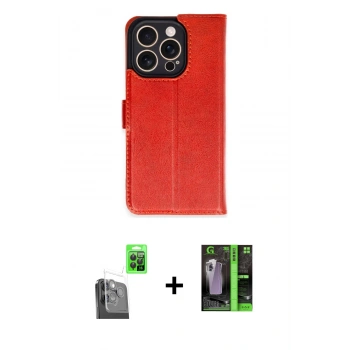 MARSİLYAN™- iPhone 16 Pro Kılıf Siluet Işık Serisi - Şeffaf 360 Full Body Arka Koruyucu + Raze Metal Kamera Lens - SH