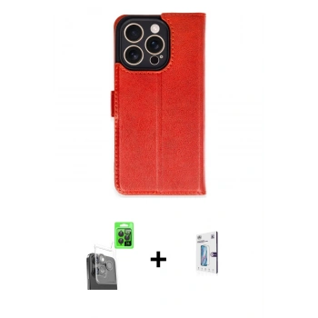 MARSİLYAN™- iPhone 16 Pro Kılıf Siluet Işık Serisi - Siyah Bilvis 0.18mm Plus Cam Ekran Koruyucu + Raze Metal Kamera Lens - SH