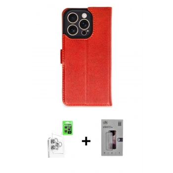 MARSİLYAN™- iPhone 16 Pro Kılıf Siluet Işık Serisi - Siyah Bilvis 3D Mat Cam Ekran Koruyucu + Raze Metal Kamera Lens - BZ