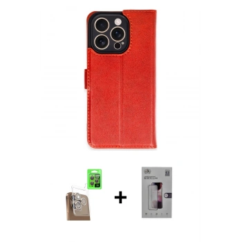 MARSİLYAN™- iPhone 16 Pro Kılıf Siluet Işık Serisi - Siyah Bilvis 3D Mat Cam Ekran Koruyucu + Raze Metal Kamera Lens - CLTM