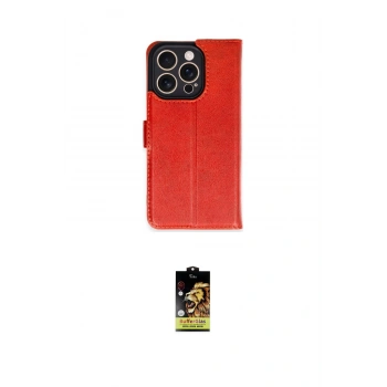MARSİLYAN™- iPhone 16 Pro Kılıf Siluet Işık Serisi - Siyah Buffer Cam Ekran Koruyucu