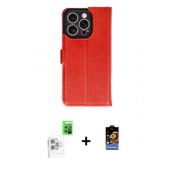 MARSİLYAN™- iPhone 16 Pro Kılıf Siluet Işık Serisi - Siyah Buffer Hayalet Cam Ekran Koruyucu + Raze Metal Kamera Lens - BZ