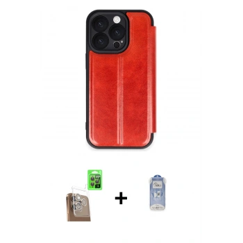 MARSİLYAN™- iPhone 16 Pro Kılıf Zirve Yansıma Serisi - Siyah Joko Magic 5D Cam + Raze Metal Kamera Lens - CLTM