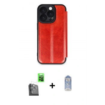 MARSİLYAN™- iPhone 16 Pro Kılıf Zirve Yansıma Serisi - Siyah Joko Magic 5D Cam + Raze Metal Kamera Lens - SH