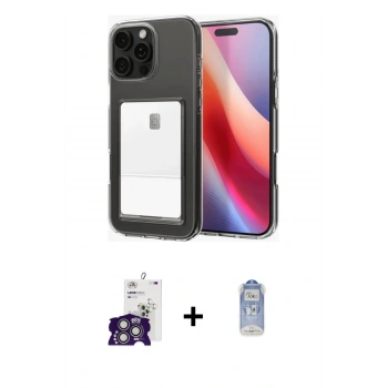 MARSİLYAN™- iPhone 16 Pro Max Kılıf Doruk Klasik Koleksiyonu - Siyah Joko Magic 5D Cam + Bilvis Titan Kamera Lens - GS