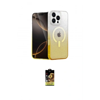 MARSİLYAN™- iPhone 16 Pro Max Kılıf Eksen Minimal Özel Seri - Siyah Buffer Cam Ekran Koruyucu