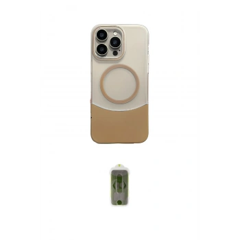 MARSİLYAN™- iPhone 16 Pro Max Kılıf Kozmos Form Özel Seri - Siyah Joko Magic 5D Hayalet Cam