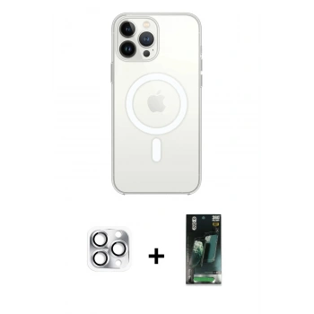 MARSİLYAN™- iPhone 16 Pro Max Kılıf Kutup Klasik Serisi - Siyah 360 Mat Full Body Arka Koruyucu + Pers Alüminyum Kamera Lens - GS