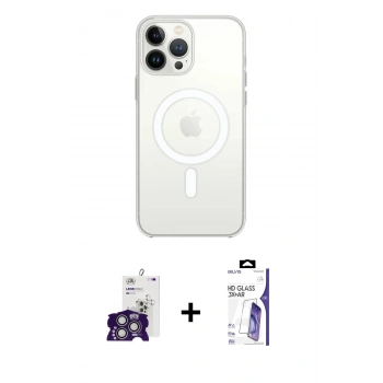 MARSİLYAN™- iPhone 16 Pro Max Kılıf Kutup Klasik Serisi - Siyah Bilvis 3X AR HD Cam Ekran Koruyucu + Bilvis Titan Kamera Lens - GS