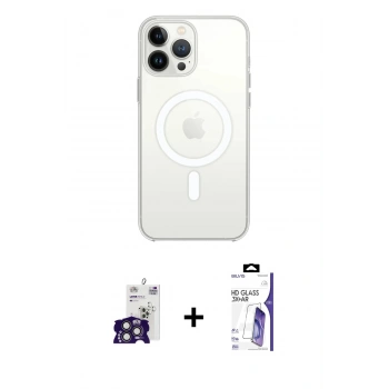 MARSİLYAN™- iPhone 16 Pro Max Kılıf Kutup Klasik Serisi - Siyah Bilvis 3X AR HD Cam Ekran Koruyucu + Bilvis Titan Kamera Lens - TMGI