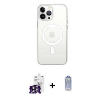 MARSİLYAN™- iPhone 16 Pro Max Kılıf Kutup Klasik Serisi - Siyah Joko Magic 5D Cam + Bilvis Titan Kamera Lens - GS