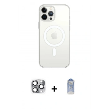 MARSİLYAN™- iPhone 16 Pro Max Kılıf Kutup Klasik Serisi - Siyah Joko Magic 5D Cam + Pers Alüminyum Kamera Lens - GI