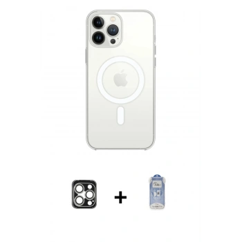 MARSİLYAN™- iPhone 16 Pro Max Kılıf Kutup Klasik Serisi - Siyah Joko Magic 5D Cam + PVD Metal Kamera Lens - GS