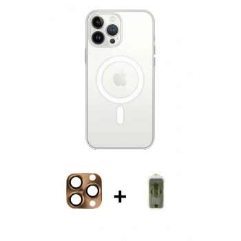 MARSİLYAN™- iPhone 16 Pro Max Kılıf Kutup Klasik Serisi - Siyah Joko Magic 5D Hayalet Cam + Pers Alüminyum Kamera Lens - CLTM