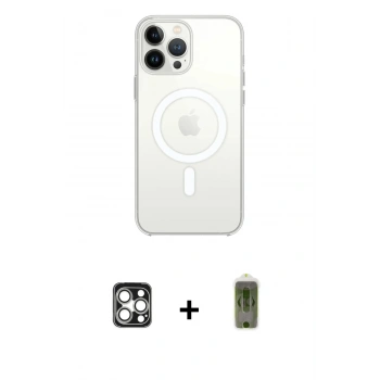 MARSİLYAN™- iPhone 16 Pro Max Kılıf Kutup Klasik Serisi - Siyah Joko Magic 5D Hayalet Cam + PVD Metal Kamera Lens - GS