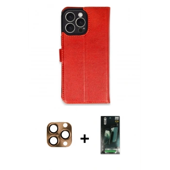 MARSİLYAN™- iPhone 16 Pro Max Kılıf Siluet Işık Serisi - Siyah 360 Mat Full Body Arka Koruyucu + Pers Alüminyum Kamera Lens - CLTM