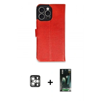 MARSİLYAN™- iPhone 16 Pro Max Kılıf Siluet Işık Serisi - Siyah 360 Mat Full Body Arka Koruyucu + PVD Metal Kamera Lens - GS