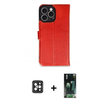 MARSİLYAN™- iPhone 16 Pro Max Kılıf Siluet Işık Serisi - Siyah 360 Mat Full Body Arka Koruyucu + PVD Metal Kamera Lens - SH