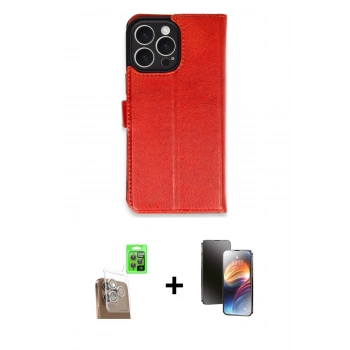 MARSİLYAN™- iPhone 16 Pro Max Kılıf Siluet Işık Serisi - Siyah 3D Antistatik Mat Seramik Nano Ekran Koruyucu + Raze Metal Kamera Lens - CLTM