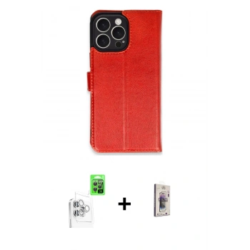 MARSİLYAN™- iPhone 16 Pro Max Kılıf Siluet Işık Serisi - Siyah Bilvis 3D Cam Ekran Koruyucu + Raze Metal Kamera Lens - BZ