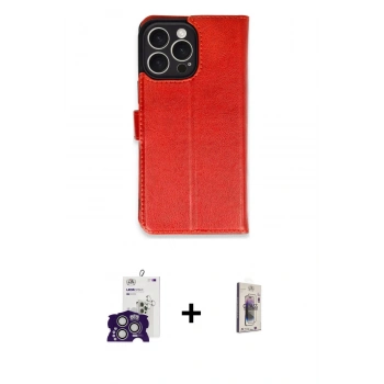 MARSİLYAN™- iPhone 16 Pro Max Kılıf Siluet Işık Serisi - Siyah Bilvis 3D Cam Ekran Koruyucu + Bilvis Titan Kamera Lens - GS