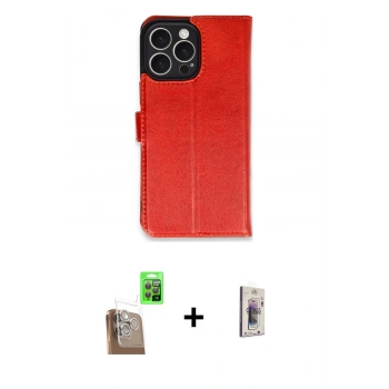 MARSİLYAN™- iPhone 16 Pro Max Kılıf Siluet Işık Serisi - Siyah Bilvis 3D Cam Ekran Koruyucu + Raze Metal Kamera Lens - CLTM