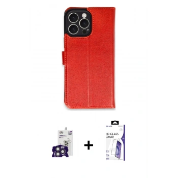 MARSİLYAN™- iPhone 16 Pro Max Kılıf Siluet Işık Serisi - Siyah Bilvis 3X AR HD Cam Ekran Koruyucu + Bilvis Titan Kamera Lens - TMGI